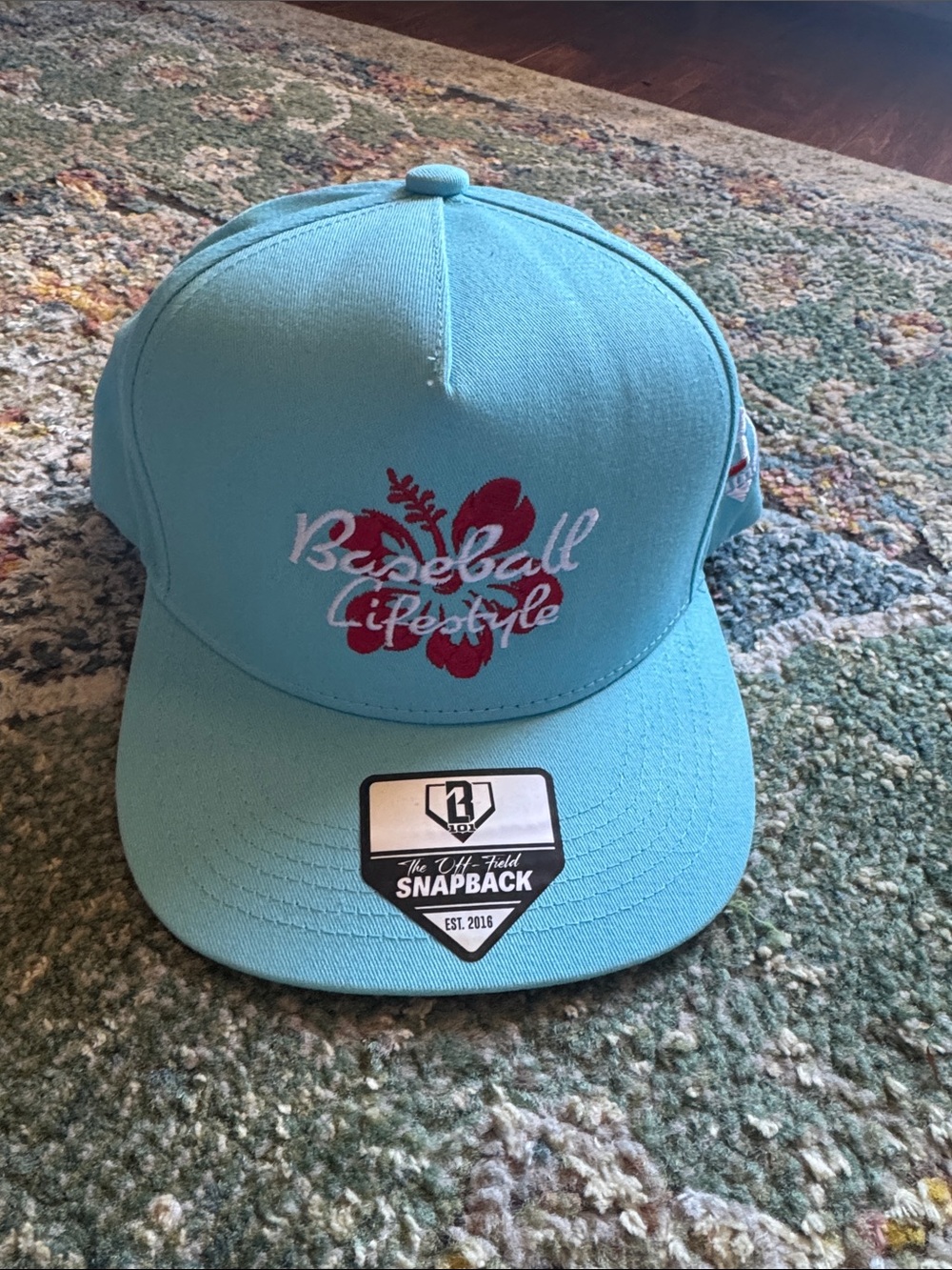 BASEBALL LIFESTYLE 101 BEACH CLUB SNAPBACK HAT…ADJUSTABLE…NWT